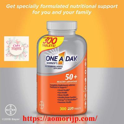 Viên uống vitamin tổng hợp dành cho phụ nữ 50+ One A Day Women của Mỹ